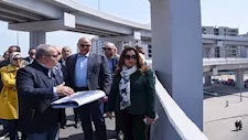 بطول 2638 مترًا.. وزيرة التنمية المحلية تتفقد كوبري الفريق سليمان عزت- صور