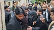 أحمد العوضي يصل عزاء والد السيناريست محمود حمدان في الحامدية الشاذلية