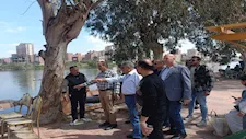  جولة لمحافظ الدقهلية بالمنصورة للتأكد من جاهزية حدائق "عيد الربيع" -صور