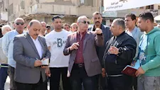 محافظ الإسماعيلية يوجه بحل مشكلات الصرف والإشغالات  بأبوصوير والواصفية ومدينة المستقبل