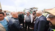 20 صورة.. كامل الوزير تطوير الطريق الساحلي بشمال سيناء