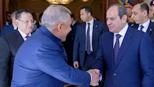 السيسي يستقبل رئيس تتارستان بقصر الاتحادية لبحث تعزيز التعاون بين مصر وروسيا 