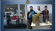 فيديو وثق الواقعة.. ضبط شبكة صغيرة لبيع الوقود في شوارع أكتوبر
