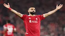 محمد صلاح يسجل الهدف الأول لـ ليفربول في شباك ايفرتون (فيديو)