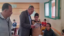 مدير تعليم القليوبية يتفقد مدارس شبين القناطر لمتابعة انتظام العملية التعليمية