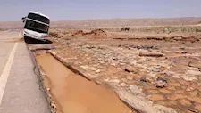 لجنة حصر سيول جنوب سيناء تعلن تضرر أراضي 6 مزارعين بوادي سعال -صور