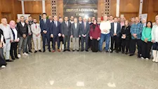 الفريق أسامة ربيع ونقيب الصحفيين يشهدان افتتاح البرنامج التدريبي بمركز الإبداع