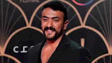 "معلق في الهواء".. أحمد العوضي ينشر مشهد أكشن خطير في "شمشون ودليلة" (فيديو)