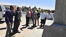  محافظ أسيوط يتفقد كوبري نجع سبع بعد الانتهاء من أعمال الصيانة ورفع الكفاءة -صور