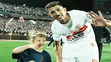 من هي الطفلة التي ظهرت مع فتوح في احتفاله بالفوز على بيراميدز؟