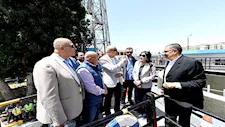 وزيرة الإسكان في جولة ميدانية لمتابعة تطوير محطات المياه بالأقصر
