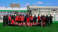 منتخب الناشئين يختتم تحضيراته في بنغازي استعداداً لمواجهة الجزائر