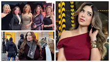 نسرين طافش تخطف الأنظار وميرنا جميل أنيقة.. 10 لقطات لنجوم الفن خلال 24