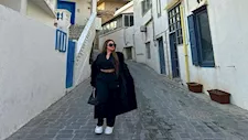سارة سلامة تستمتع بغروب الشمس في أحدث ظهور على السوشيال ميديا