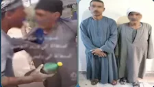   فيديو متداول يكشف الواقعة.. ضبط المتهمين بالتعدي علي مسن بسبب بيع البنزين بقنا