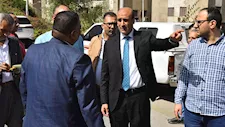 بالصورـ محافظ أسيوط يتفقد تطوير المحاور المرورية ويدرس حلولًا لتخفيف الزحام
