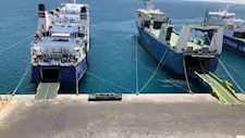 تداول 21 ألف طن بضائع و622 شاحنة بموانئ البحر الأحمر