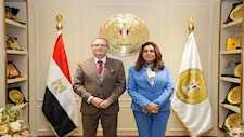 منال عوض تبحث مع سفير التشيك مشروعات مشتركة ضمن مبادرة "EU-Horizon"