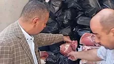 ضبط 5 أطنان لحوم فاسدة قبل توزيعها على المواطنين في الفيوم (صور)