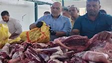 قبل وصولها للمستهلك.. ضبط طن لحوم مذبوحة خارج المجازر بالقليوبية (صور)