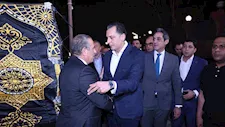 بالصور.. أحمد عبد الجواد وقيادات "مستقبل وطن" يعزون محمد الجارحي في وفاة ابن عمه