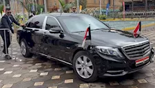 مدرعة بقيادة يمينية.. سيارة الرئيس السيسي تلفت الأنظار في كينيا