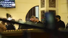 رغم ظروفه الصحية.. 20 صورة لـ محمود الخطيب في 4 عزاءات بأسبوع 