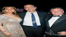 فستانها تجاوز النصف مليون جنيها.. أحدث ظهور لـ دينا طلعت والإعلامي عمرو
