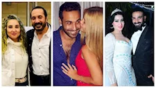 حسين فهمي 5 مرات ومحمد الحلو 4.. نجوم تزوجوا أكثر من مرة - صور