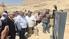 جداريات نادرة وطقوس فرعونية.. افتتاح مقبرتين أثريتين جديدتين غرب الأقصر-