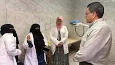 بسبب الغياب.. وكيل صحة المنوفية يُحيل عاملين بـ "زوير وميت خاقان" للتحقيق -صور