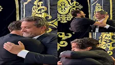 أول صور لـ صلح رمضان صبحي ونادر شوقي في عزاء والده