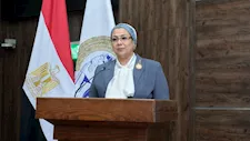 المستشارة أمل عمار تشارك فى المنتدى الآسيوي الثاني للمرأة بأوزبكستان