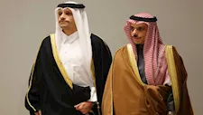 مباحثات قطرية سعودية لتثبيت وقف إطلاق النار بين إيران وأمريكا 