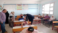 وكيل تعليم البحيرة يتابع امتحانات النقل ويؤكد على الالتزام بالضوابط 