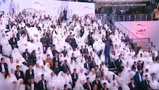 ظهور خاص لفرقة رضا يخطف الأنظار باحتفالية "فرحة مصر" بحضور انتصار السيسي