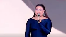 بوسي تتألق في احتفالية "فرحة مصر" وتوجه رسالة للسيدة انتصار السيسي- صور