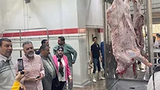 صور.. التشغيل التجريبي لمجزر ديرب نجم بالشرقية