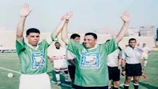 اعتزال واحتفال مع محمد صبري.. 11 صورة نادرة لـ معتمد جمال في مشواره كلاعب