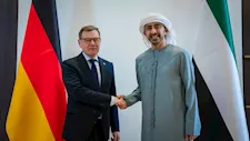 وزير الخارجية الإماراتي ونظيره الألماني يبحثان تداعيات الاعتداءات الإيرانية