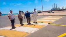 حملات مكثفة لمكافحة الناموس وتجميل الطرق في أبوزنيمة بجنوب سيناء