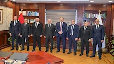 النائب العام يستقبل عددًا من رؤساء الاستئناف لعرض كشوف إنجاز القضايا