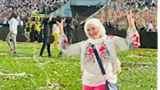 "البطل".. كيف احتفلت زوجة معتمد جمال بلقب الدوري المصري الممتاز؟