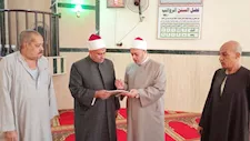 جولة مفاجئة لوكيل أوقاف أسيوط على مساجد أبوتيج -صور 