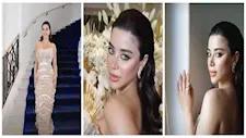 للمرة الثانية.. يارا السكري تخطف الأنظار في مهرجان كان السيمائي- صور