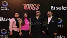 بالصور- نجوم الفن يتوافدون على العرض الخاص للفيلم العالمي "7 Dogs"