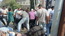 بعد 3 أيام من البحث.. العثور على جثمان طفل غرق بمصرف في كفر الشيخ (صور)