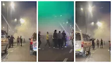 إصابة 3 أشخاص في انقلاب ميكروباص بكورنيش الإسكندرية (فيديو وصور)