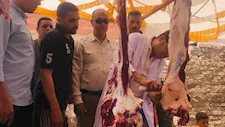 استعدادًا لعيد الأضحى.. حملات بيطرية مكثفة على محال اللحوم بالفيوم (صور)