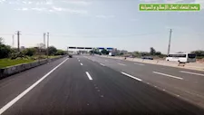 8 صور.. إعادة فتح كوبري بنها على النيل بعد صيانته